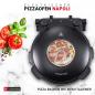 Preview: Heidenfeld elektrischer Pizzaofen Napoli, 1.200 Watt, 400°, Sichtfenster, CE-Zertifikat, Pizzastein