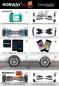 Mobile Preview: ROBWAY X2 SUV-Hoverboard fürs Gelände, Erwachsene & Kids, 8.5 Zoll, Balance, Bluetooth-App, 700 Watt