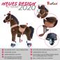 Preview: Ponycycle "Mister Ed" Pferd Braun neues Design 2020 small und medium mit Sound