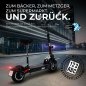 Preview: eFlux Lite Six E-Scooter 1000 Watt mit Straßenzulassung, 40 km/h, verstellbarer Sitz, Lithium-Akku Preview: eFlux Lite Six E-Scooter 1000 Watt mit Straßenzulassung, 40 km/h, verstellbarer Sitz, Lithium-Akku