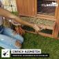 Preview: MyAnimal Hasenstall MH-03 Doppelstockhaus mit Garten, Freilauf, abnehmbares Dach, verzinkter Draht Preview: MyAnimal Hasenstall MH-03 Doppelstockhaus mit Garten, Freilauf, abnehmbares Dach, verzinkter Draht