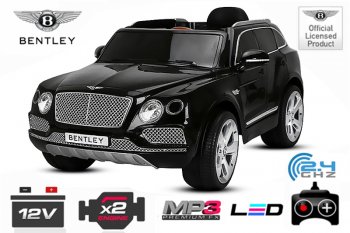 Lizenz Kinder Elektro Auto Bentley Bentayga Deluxe 2x 35W 2x6V (12V) 2.4G RC EVA Softreifen
