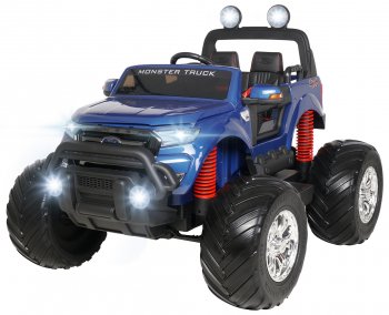 Kinder Elektroauto Ford Ranger Monster Truck Allrad Lizenziert für 2 Kinder