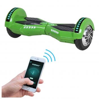 E-Balance Hoverboard ROBWAY W2 8`Reifen mit App-Funktion
