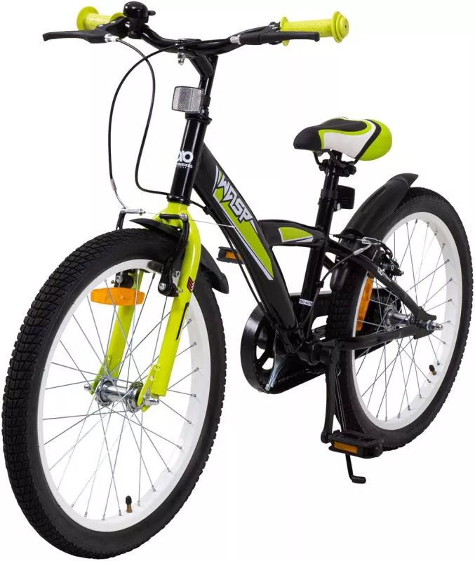 Actionbikes Kinderfahrrad Wasp 20 Zoll, Schwarz/Gelb, Fahrradständer, Schutzbleche, Felgenbremsen Actionbikes Kinderfahrrad Wasp 20 Zoll, Schwarz/Gelb, Fahrradständer, Schutzbleche, Felgenbremsen