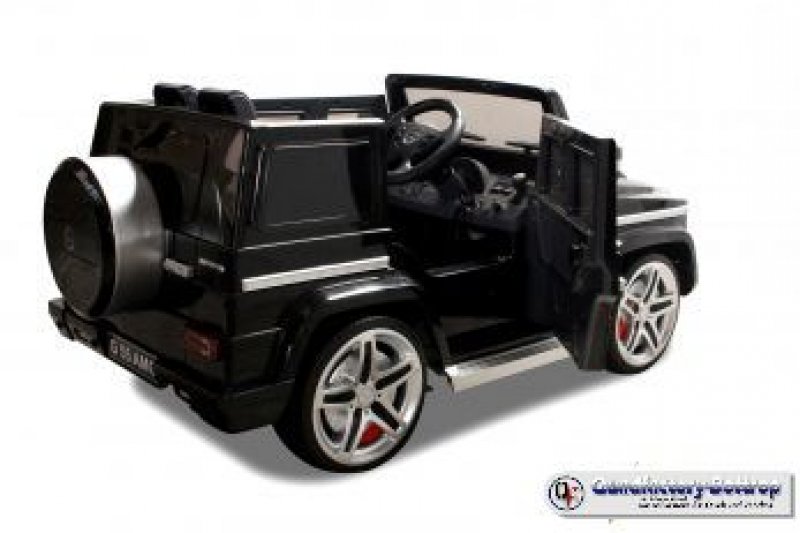 Elektroauto Mercedes Benz AMG G55 Jeep High Door mit 2 x 35 Watt Motor - Leder Sitz