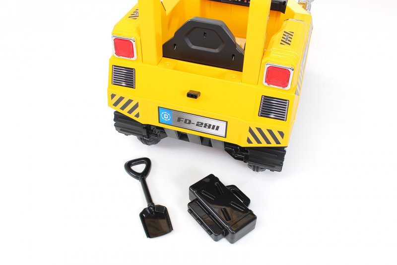 Kinder Elektrobagger D2811 gelb Kinder Elektrobagger D2811 gelb