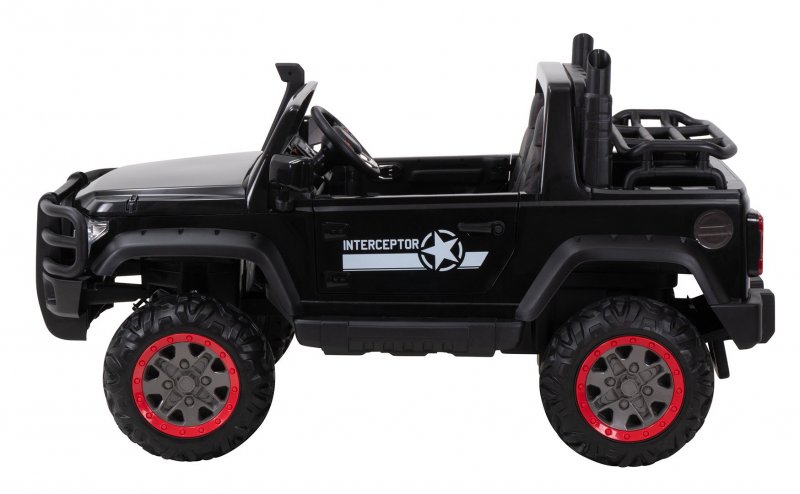 Kinder Elektroauto Jeep Bigfoot, 1.100 Watt, 24V Batterie, Heckklappe, Federung, LED, EVA-Reifen