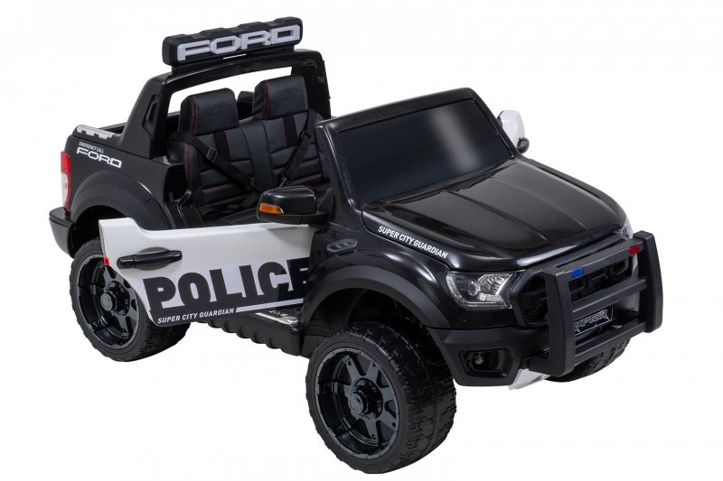 Kinder Elektro Ford Ranger Wildtrak Raptor Police Wildtrak Allrad Lizenziert für 2 Personen