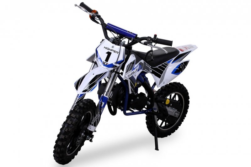Kinder Mini Crossbike Gazelle 49 cc 2-takt - Tuning Kupplung -15mm Vergaser - Easy Pull Start - Vers. Kinder Mini Crossbike Gazelle 49 cc 2-takt - Tuning Kupplung -15mm Vergaser - Easy Pull Start - Vers.