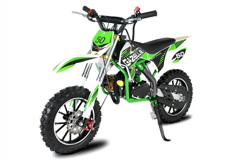 Kinder Mini Crossbike Gazelle 49 cc 2-takt - Tuning Kupplung -15mm Vergaser - Easy Pull Start - Vers. Kinder Mini Crossbike Gazelle 49 cc 2-takt - Tuning Kupplung -15mm Vergaser - Easy Pull Start - Vers.