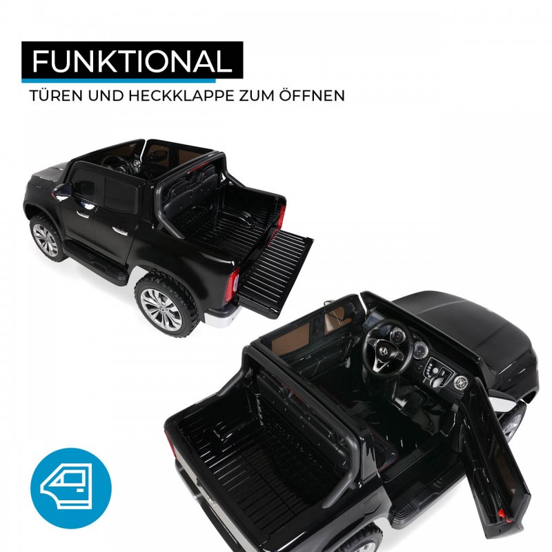 Kinder Elektroauto Mercedes Benz X-Klasse 470 Allrad Lizenziert für 2 Personen Kinder Elektroauto Mercedes Benz X-Klasse 470 Allrad Lizenziert für 2 Personen