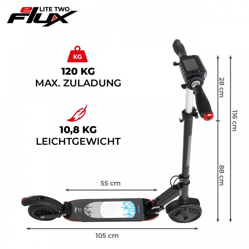 eFlux Lite Two 8 Zoll 500 Watt Motor eFlux Lite Two 8 Zoll 500 Watt Motor