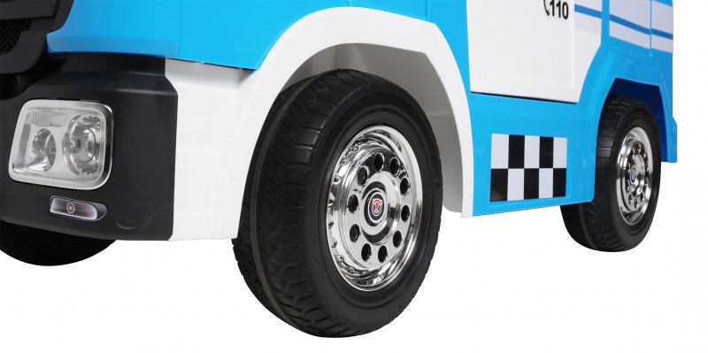 Kinder Elektroauto Polizei SX1818 blau oder Feuerwehr Kinder Elektroauto Polizei SX1818 blau oder Feuerwehr