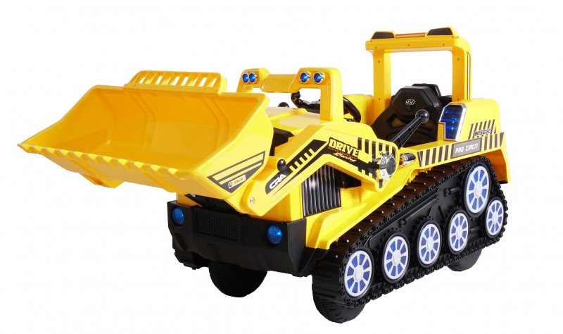 Kinder Elektro Radlader D2810 gelb Kinder Elektro Radlader D2810 gelb