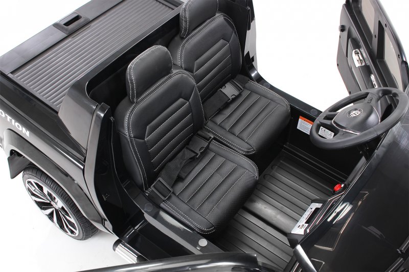 Kinder Elektroauto VW Amarok Lizenziert 2 x 35 Watt , Ledersitz, EVA Reifen Kinder Elektroauto VW Amarok Lizenziert 2 x 35 Watt , Ledersitz, EVA Reifen