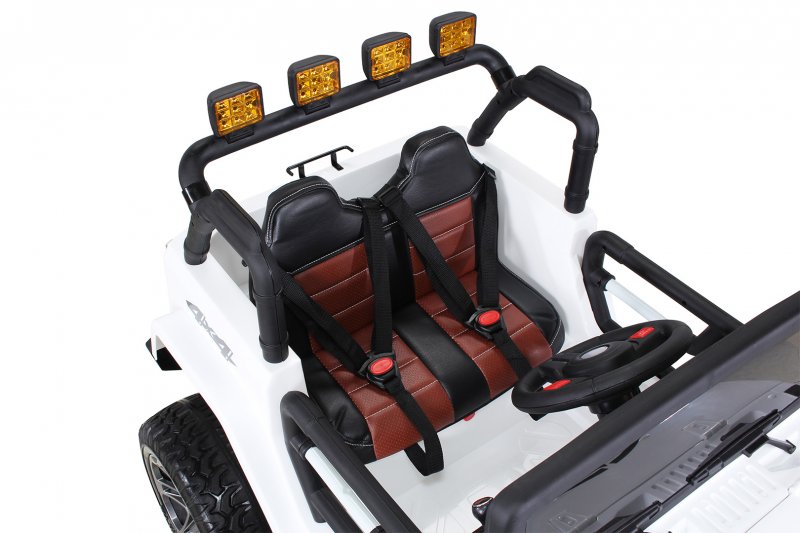Kinder Elektroauto "Wrangler" Offroad Jeep ALLRAD 2-Sitzer 4 x 35Watt 2x10AH Batterie EVA Reifen Kinder Elektroauto "Wrangler" Offroad Jeep ALLRAD 2-Sitzer 4 x 35Watt 2x10AH Batterie EVA Reifen