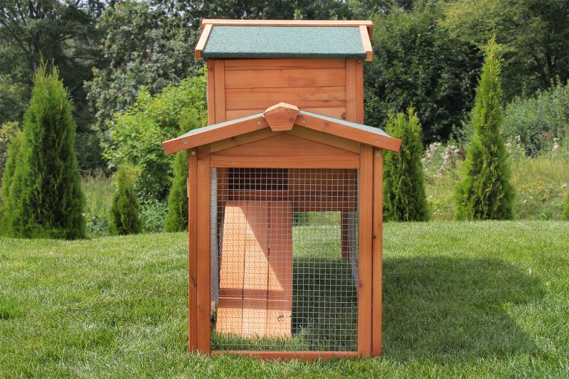 MyAnimal Hasenstall MH-03 Doppelstockhaus mit Garten, Freilauf, abnehmbares Dach, verzinkter Draht MyAnimal Hasenstall MH-03 Doppelstockhaus mit Garten, Freilauf, abnehmbares Dach, verzinkter Draht