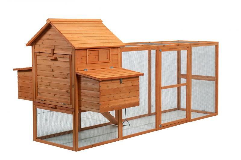 Miweba Hühnerstall My Animal MH-22 mit zwei Nistkästen, Auslauf, Hühnerhaus aus Holz, zwei Ebenen Miweba Hühnerstall My Animal MH-22 mit zwei Nistkästen, Auslauf, Hühnerhaus aus Holz, zwei Ebenen