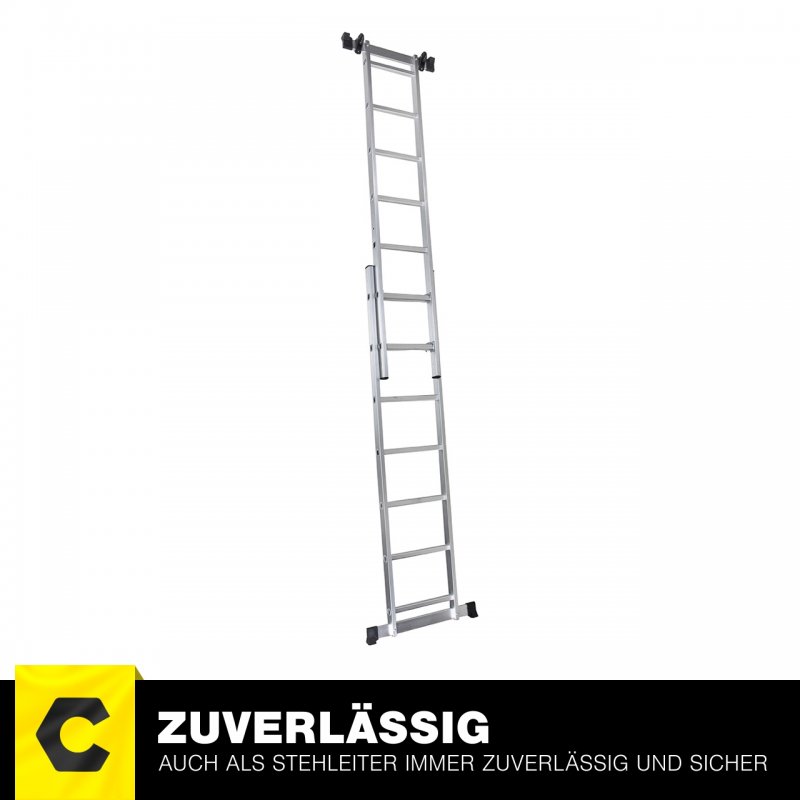 Craftfull Aluminium Multigerüst 4in1 Mehrzweckleiter XL Craftfull Aluminium Multigerüst 4in1 Mehrzweckleiter XL
