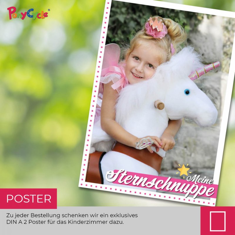 Ponycycle Einhorn "Sternschnuppe" Small von MyPony Ponycycle Einhorn "Sternschnuppe" Small von MyPony