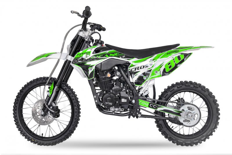Nitro 150cc Hurricane V2 19/16" | 5G Manual | Kickstart | New Design ohne Straßenzulassung Nitro 150cc Hurricane V2 19/16" | 5G Manual | Kickstart | New Design ohne Straßenzulassung
