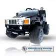 Elektroauto Hummer Jeep A30 mit 2 x 35 Watt Motor